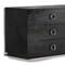 Homeroots Modern Crocodile Dresser - Black 284153 - alternate 2